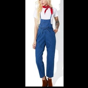 NWOT Dance Marvel Denim Jumpsuit Overalls   